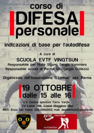 EVTF VingTsun Corso Parma